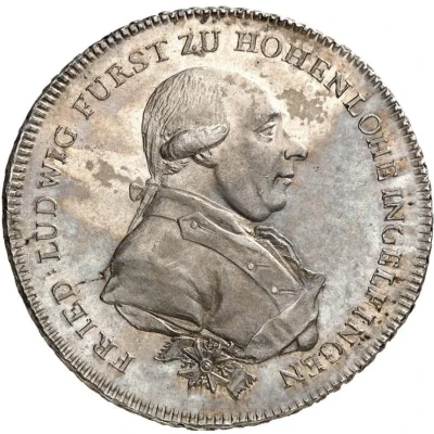 1 Thaler - Frederick Louis front