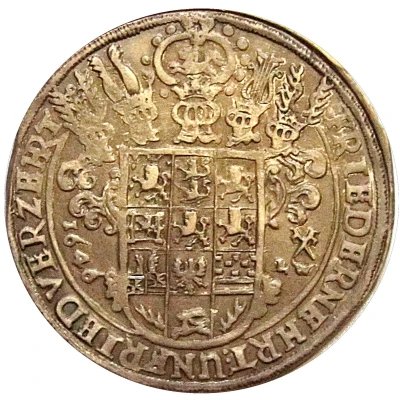 1 Thaler - Frederick V back