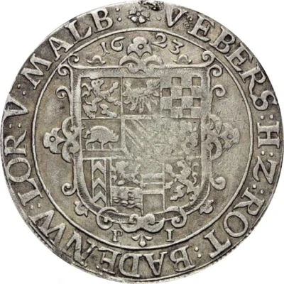 1 Thaler - Frederick V back