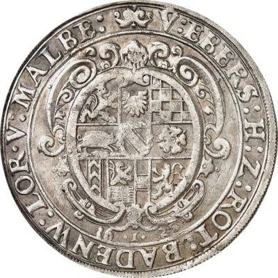 1 Thaler - Frederick V back