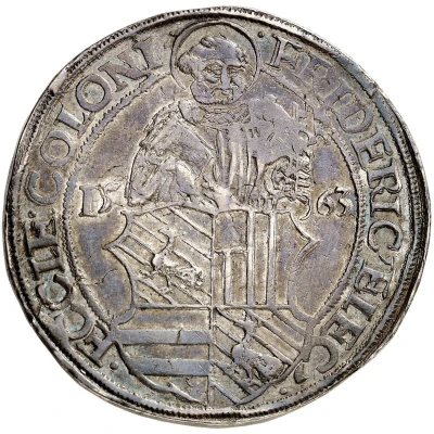 1 Thaler - Frederick of Wied front