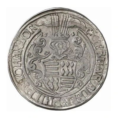 1 Thaler - Gebhard VII, Albert VII, Philip II and John George I front