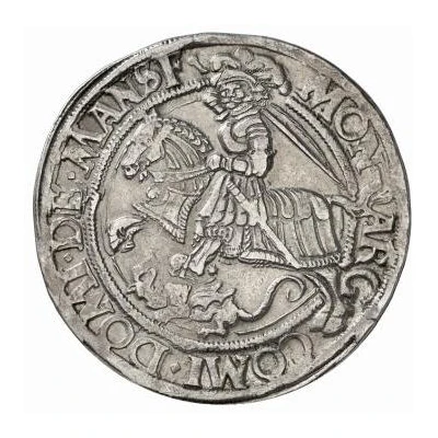 1 Thaler - Gebhard VII, Albert VII, Philip II and John George I back