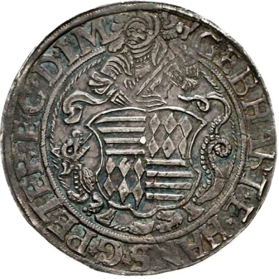 1 Thaler - Gebhard VII, John George I and Peter Ernest I front