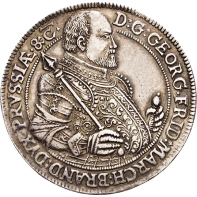 1 Thaler - George Frederick I Death front