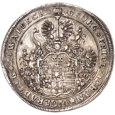 1 Thaler - George Frederick, John II and Henry Volrad front