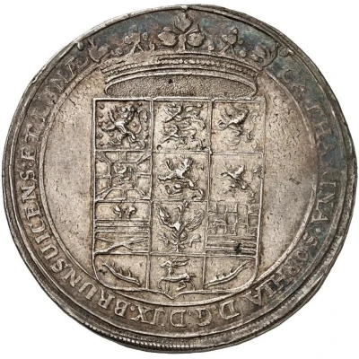 1 Thaler - George William Death of Katharina Sophia front