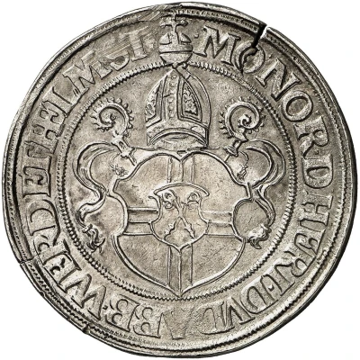 1 Thaler - Henry III of Duden front