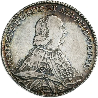 1 Thaler - Henry VIII of Bibra front