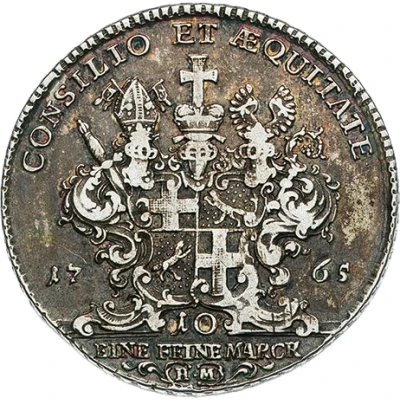 1 Thaler - Henry VIII of Bibra back