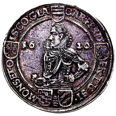 1 Thaler - Henry Wenceslaus and Charles Frederick I back