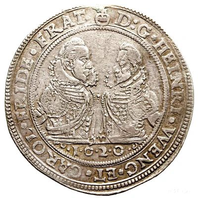 1 Thaler - Henry Wenceslaus and Charles Frederick I front