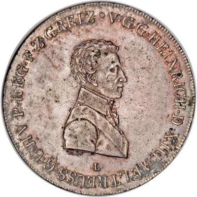 1 Thaler - Henry XIII Konventionstaler front