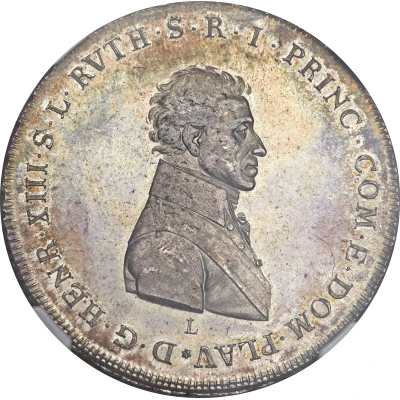 1 Thaler - Henry XIII Konventionstaler front