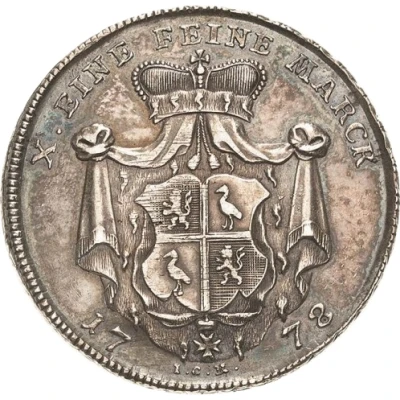 1 Thaler - Henry XI back