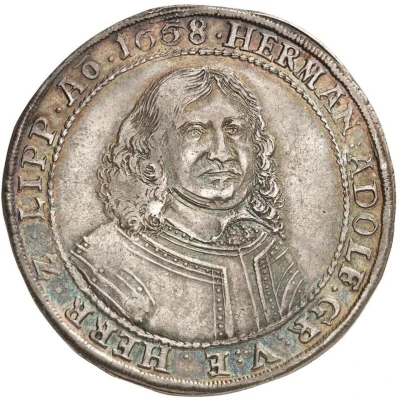 1 Thaler - Hermann Adolphus front