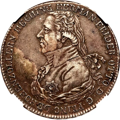 1 Thaler - Hermann Frederick Otto front