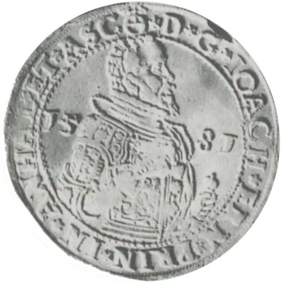 1 Thaler - Joachim Ernest front