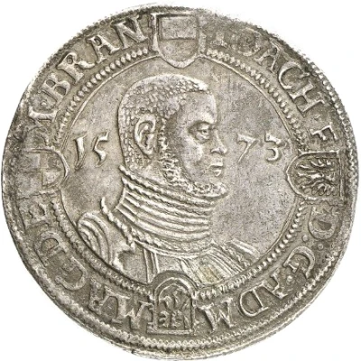 1 Thaler - Joachim Frederick of Brandenburg front