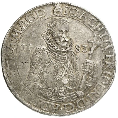 1 Thaler - Joachim Frederick of Brandenburg front