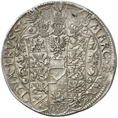 1 Thaler - Joachim Frederick of Brandenburg back