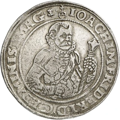 1 Thaler - Joachim Frederick of Brandenburg front