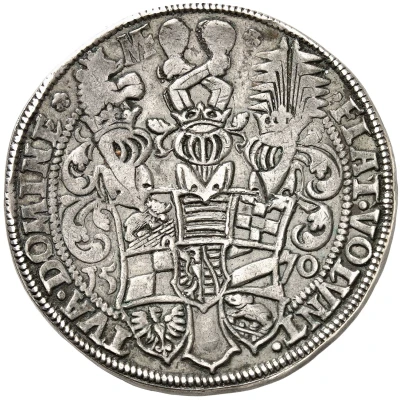 1 Thaler - Joachim II Ernest and Bernhard VII back