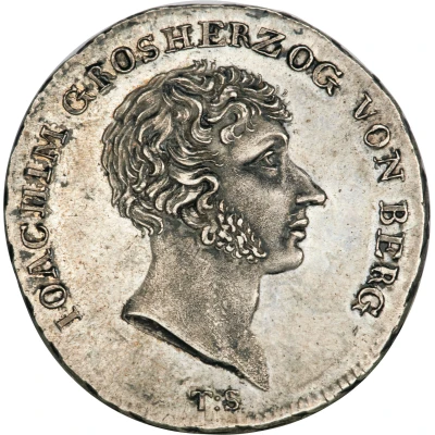 1 Thaler - Joachim Murat Cassataler front