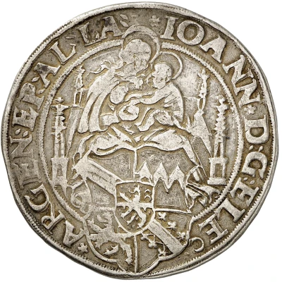 1 Thaler - Johann von Manderscheid-Blankenheim front