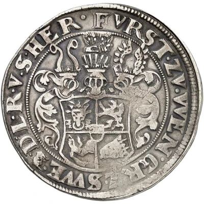 1 Thaler - John Albert II back