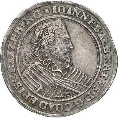 1 Thaler - John Albert II front