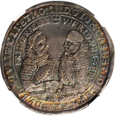 1 Thaler - John Casimir and John Ernest II front