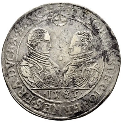 1 Thaler - John Casimir and John Ernest II front