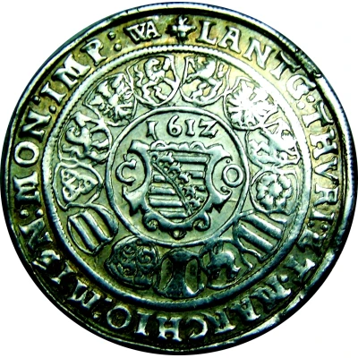 1 Thaler - John Casimir and John Ernest II back