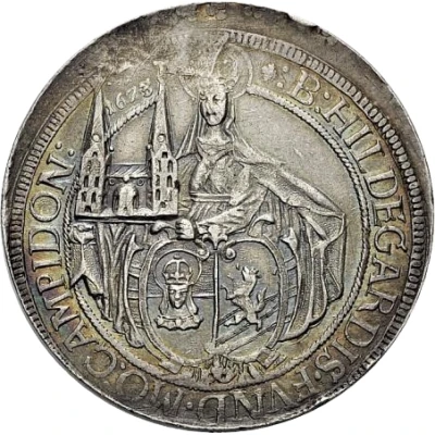 1 Thaler - John Eucharius of Wolffurt front