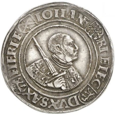 1 Thaler - John Frederick I and George front