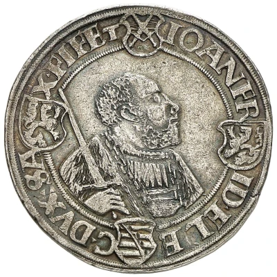 1 Thaler - John Frederick I and George front