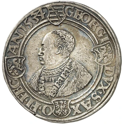 1 Thaler - John Frederick I and George back