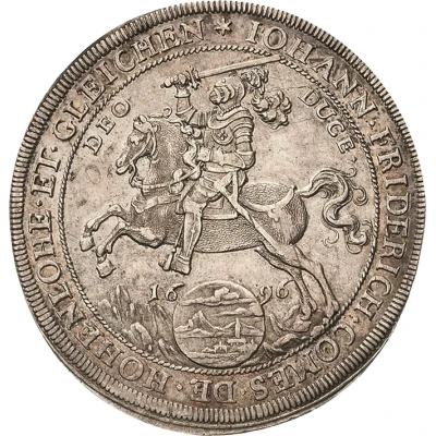 1 Thaler - John Frederick I front