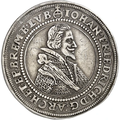 1 Thaler - John Frederick of Holstein-Gottorp front