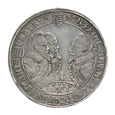 1 Thaler - John George I, Christian I, August, Rudolph and Louis front