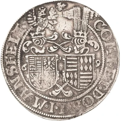 1 Thaler - John George I, Christoph II and John Ernest back