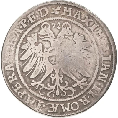 1 Thaler - John George I, Christoph II and John Ernest back