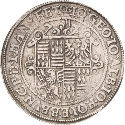 1 Thaler - John George I, John Albert, John Hoyer III and Bruno II front