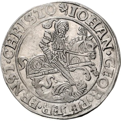 1 Thaler - John George I, Peter Ernest I and Christoph II front