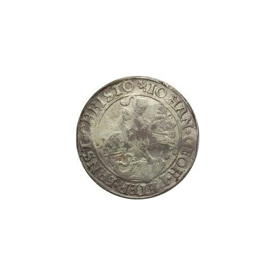 1 Thaler - John George I, Peter Ernest I and Christoph II ND front