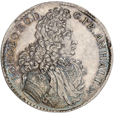 1 Thaler - John George II Death front