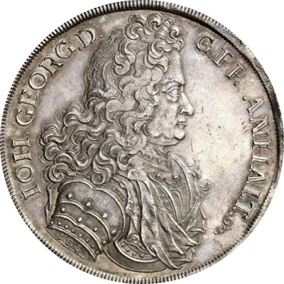 1 Thaler - John George II front