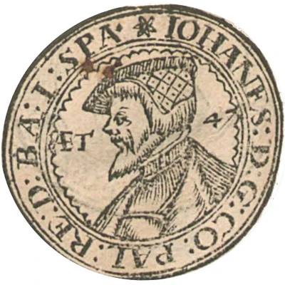 1 Thaler - John II 47th Birthday front