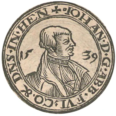 1 Thaler - John III of Henneberg front